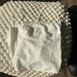 Elegant White Bustier Top